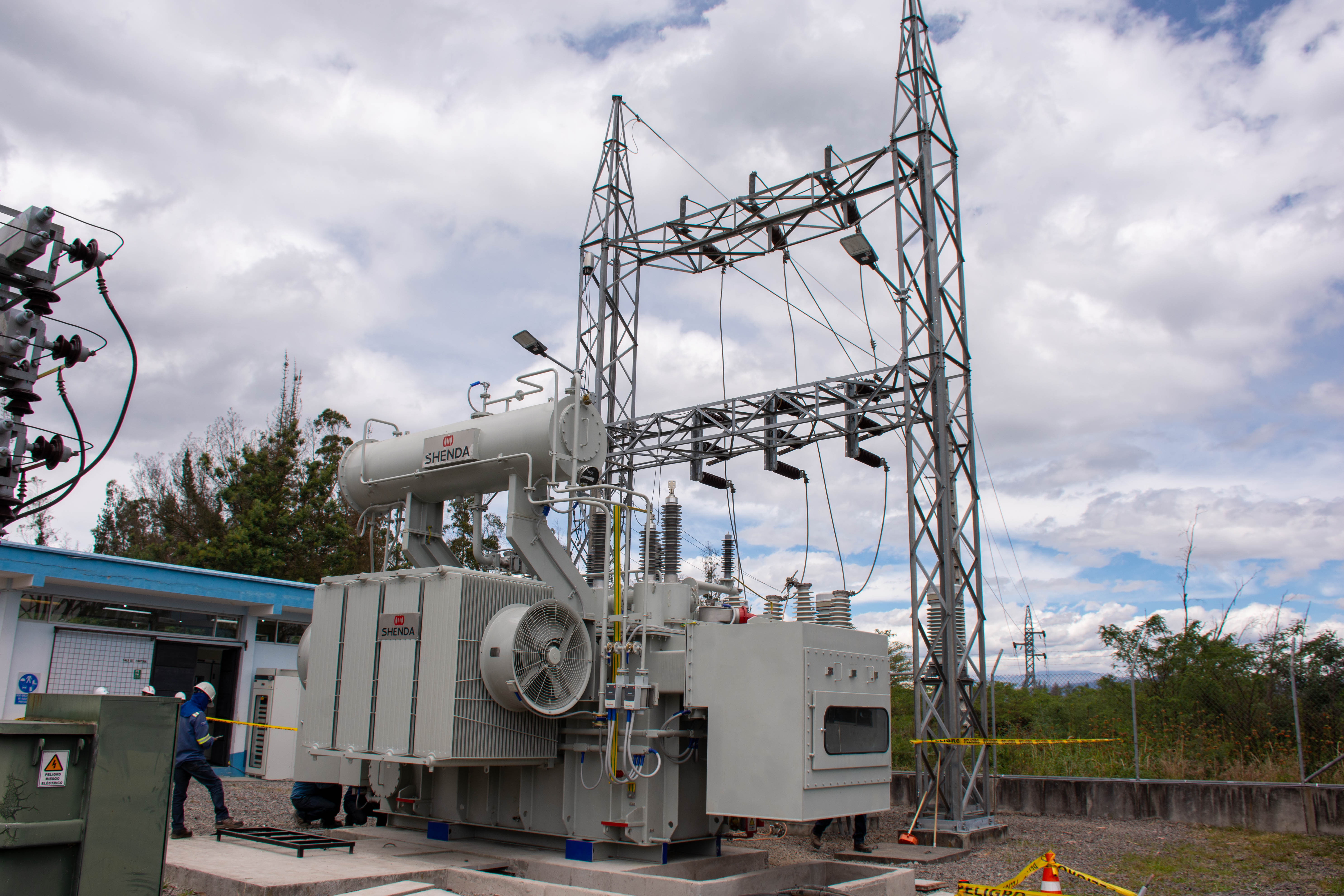 Infraestructura y equipamiento eléctrico de la Subestación Nuevo Aeropuerto