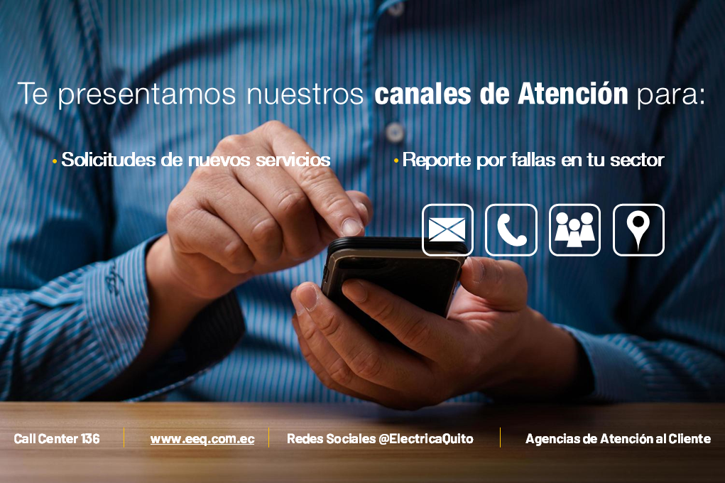 Contamos con varios canales de atención al servicio de nuestros clientes y usuarios.