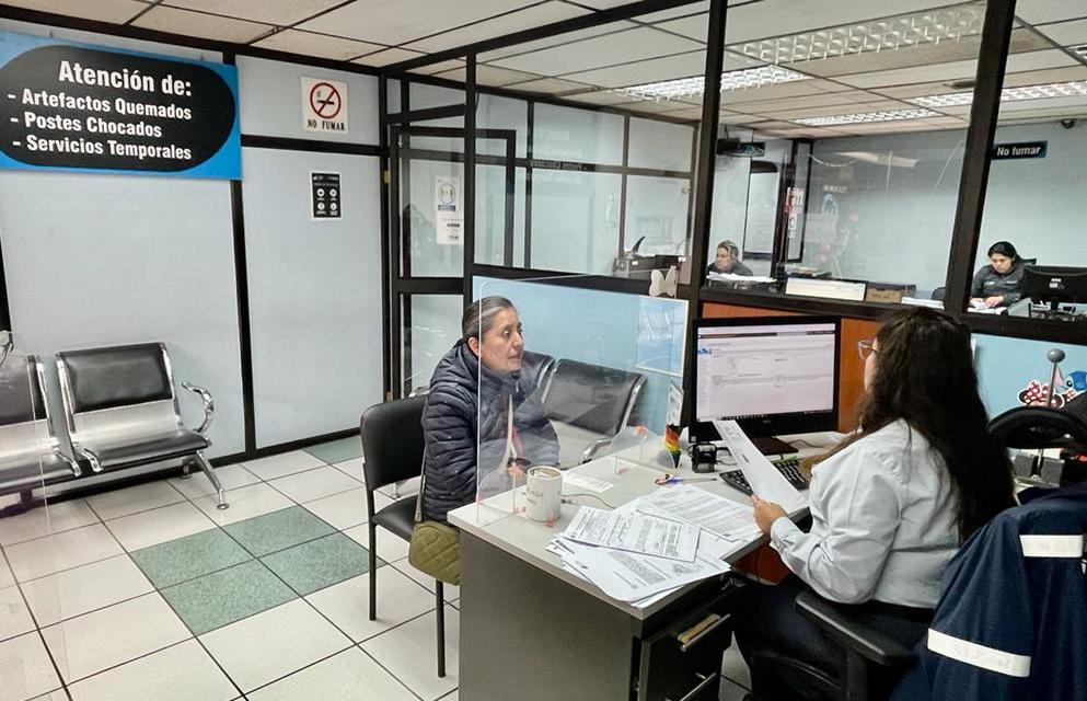 El reclamo se presenta en cualquiera de nuestras agencias de Atención al Cliente.