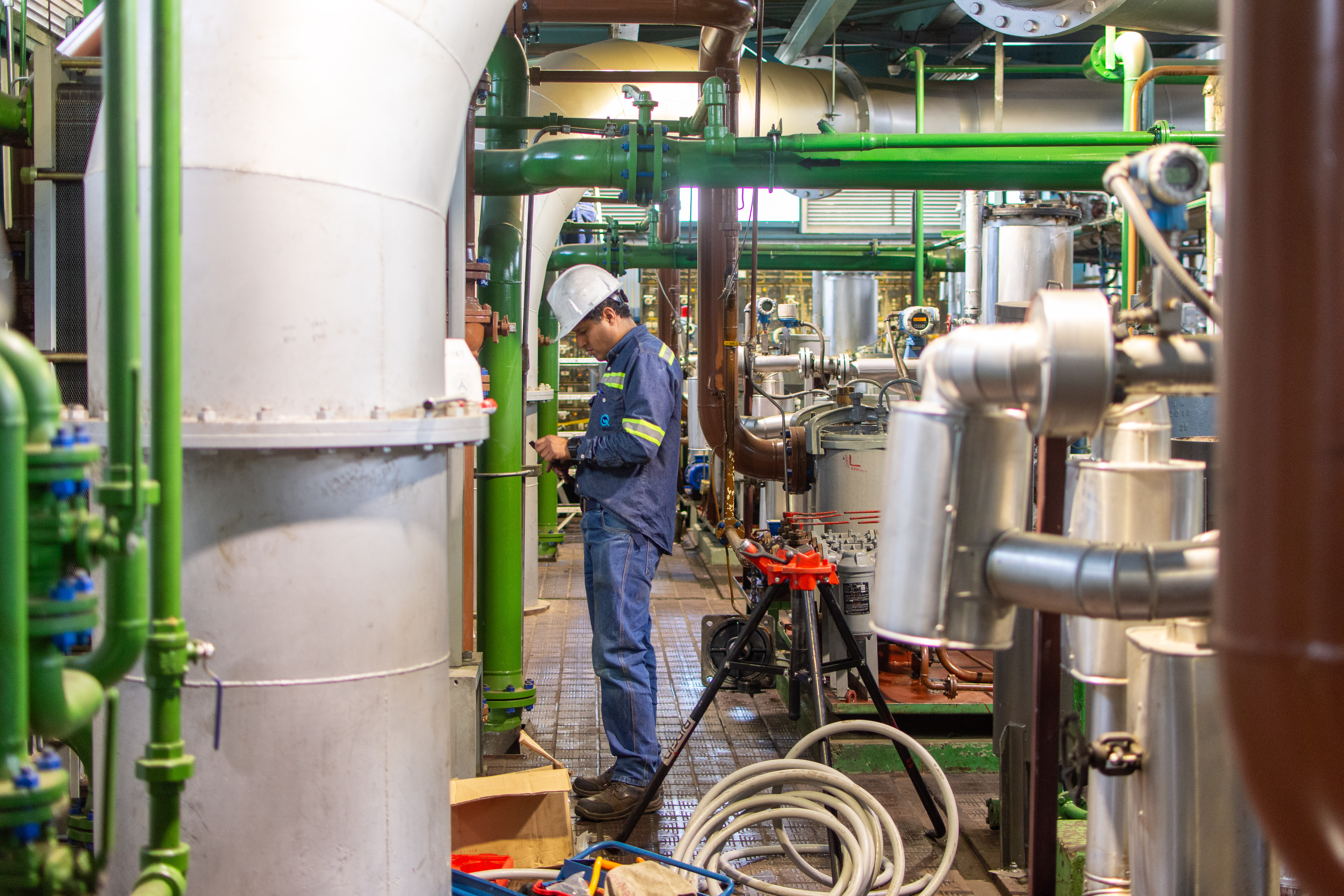 Tareas para el mantenimiento de la Central Térmica Gualberto Hernández (CTGH)
