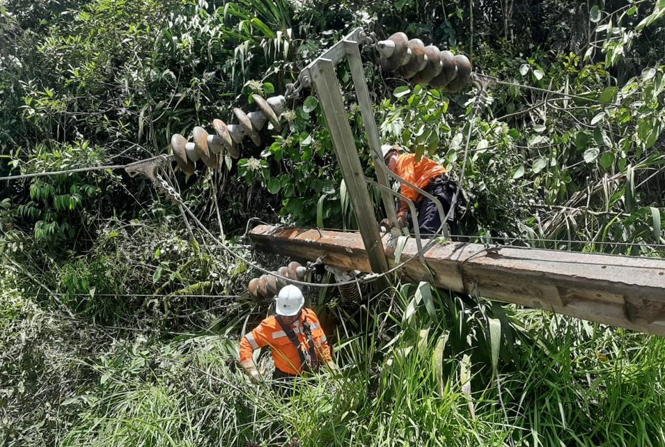 REHABILITAMOS LA LÍNEA DE SUBTRANSMISIÓN LOS BANCOS