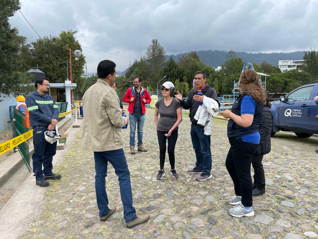 Socialización de proyecto con los habitantes de Cumbayá.