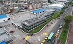 Los paneles se instalan en un área de 715 m2.