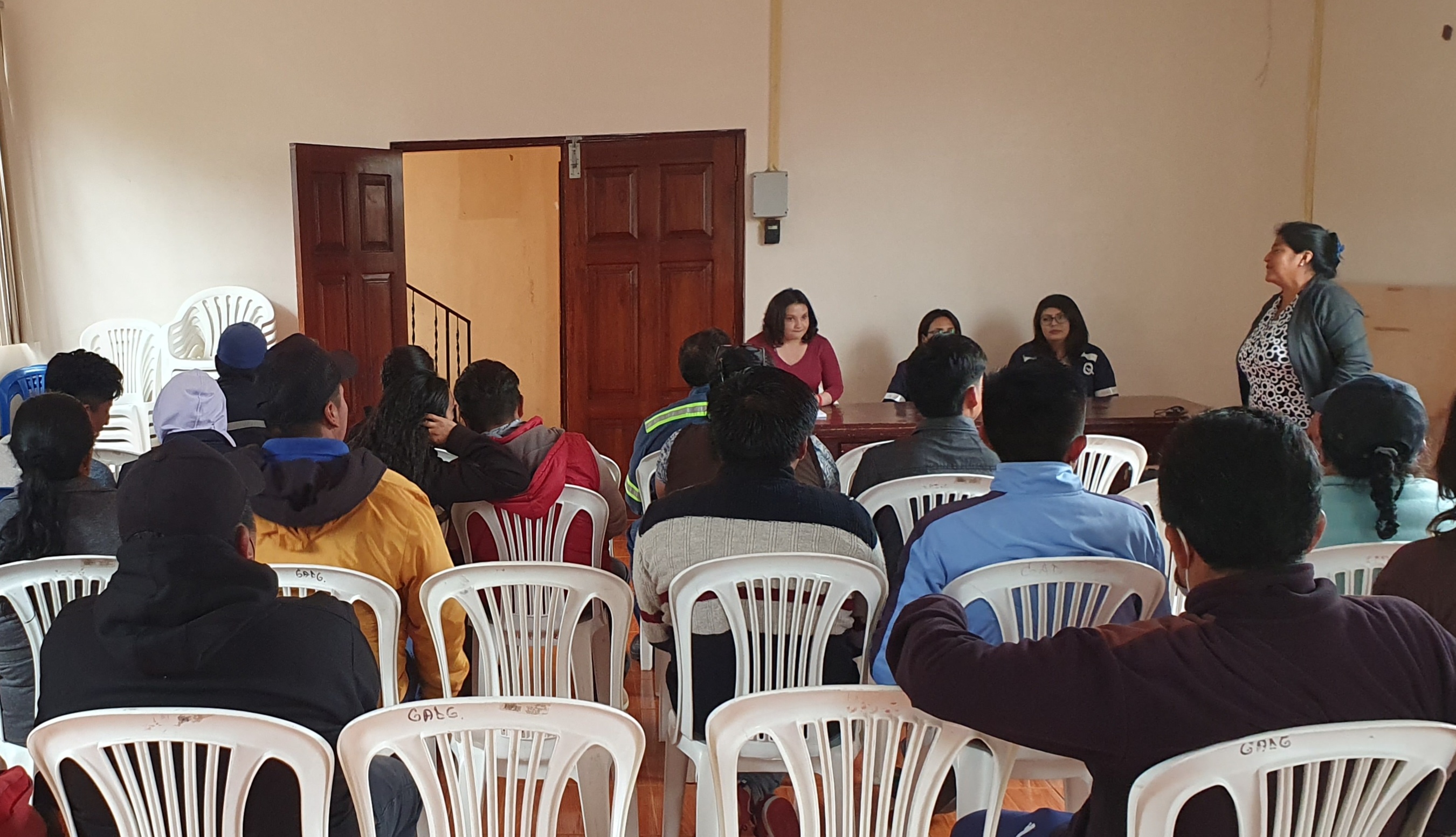 La coordinación de la EEQ con los GAD parroquiales cristaliza la capacitación para los pobladores.