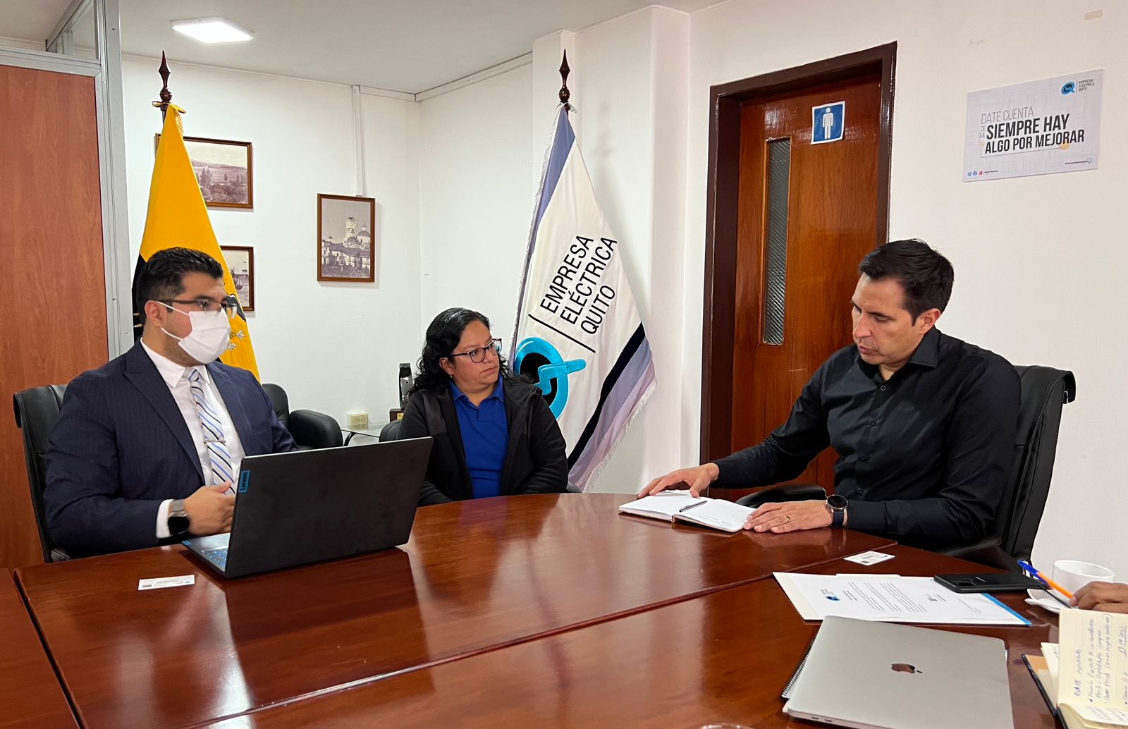 El proceso incluyó auditoría a la Alta Dirección de la EEQ.