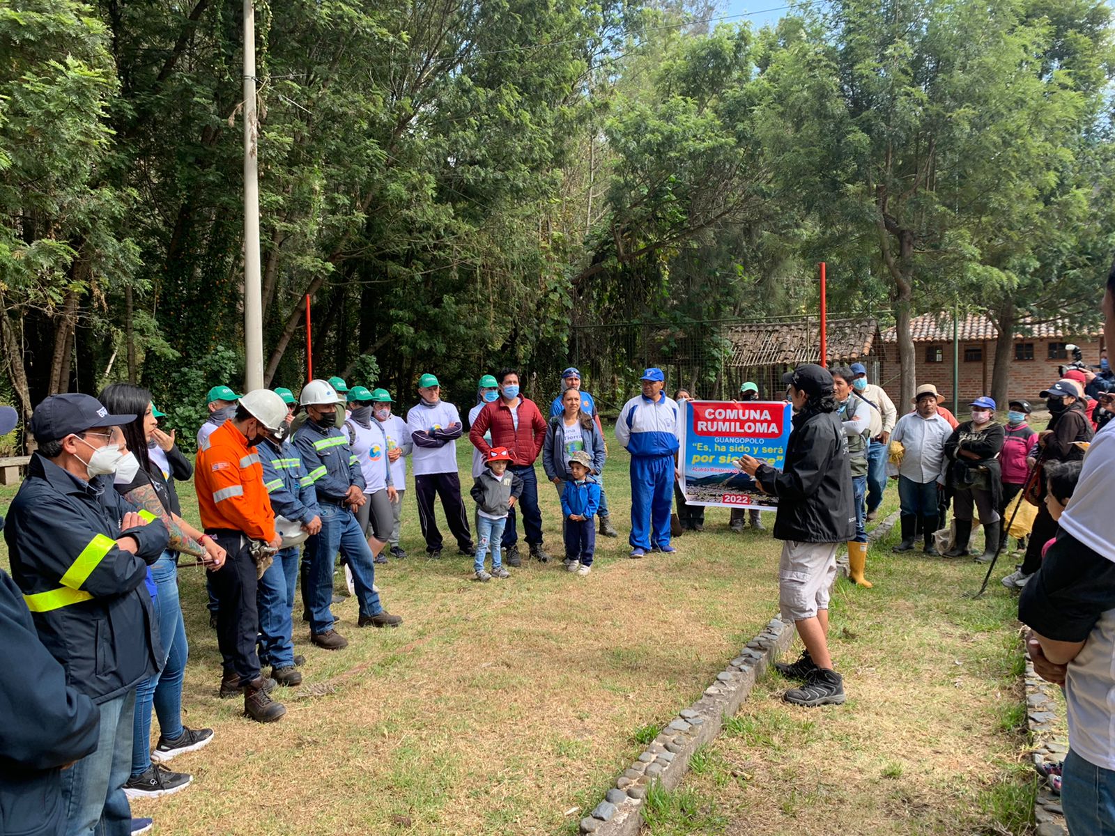 Participamos en la minga de limpieza del Río San Pedro